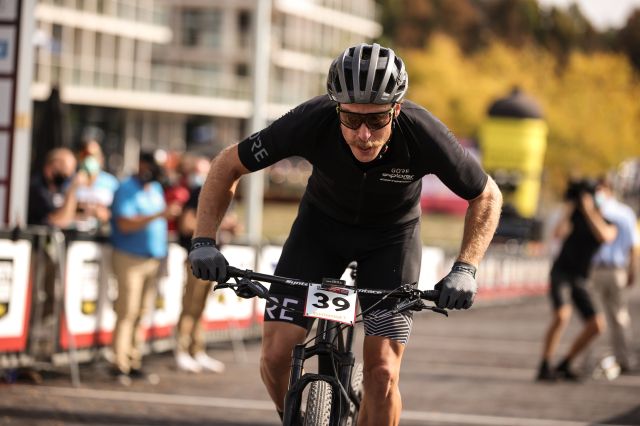 Simon beim Weltcup in Waregem