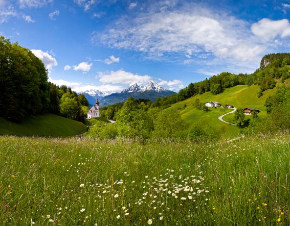 Maria-Gern Kirch in Berchtesgaden
