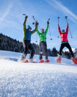 Gemeinsame Wintererlebnisse in den Bergen