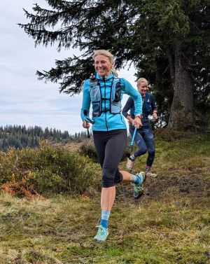 Auf den Trails beim Trailrunningcamp der Explorer Hotels