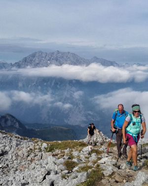 Wandern im Berchtesgadener Land - hier hast Du viele Möglichkeiten. Die Kleine Reibn ist nicht nur im Sommer eine tolle Wanderroute, auch im Winter ist diese Strecke eine beliebte Skitour.