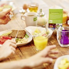 Egal ob Joghurt mit Müsli und Früchten, belegtes Brötchen oder ein Nutellabrot - Deiner Kreativität sind keine Grenzen gesetzt.
