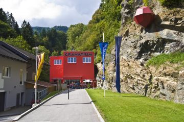 Eingang Granatium Radenthein