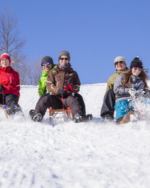 Die Oberstdorf Resort Betriebe bieten auch im Winter zahlreiche Veranstaltungen für Familien an.
