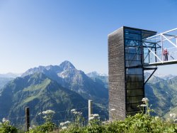 Panoramaaufzug nebem dem Widderstein